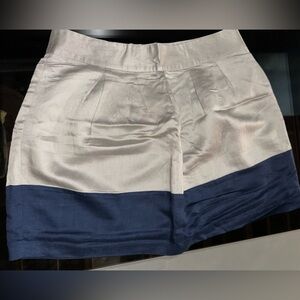 ALFRED SUNG Pure Two-toned Skirt